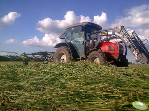 Same Roller 70W + Claas Volto 52