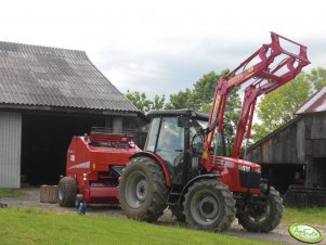 Massey Ferguson 3635 + Stoll Robust F8