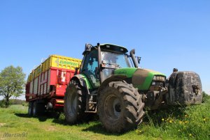 Deutz-Fahr Agrotron 130 + Pottinger Europrofi 5000