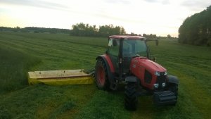 Kubota M135GX + Fella SM320 z kondycjonerem