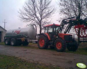 kubota M105s + Fliegl