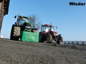 John deere 7530 & Pronar 1025