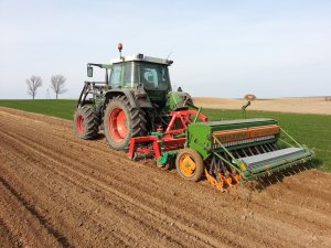 Fendt 510C & agregat uprawowo-siewny
