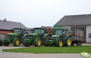 John Deere 5100r, 6630, 6620 se