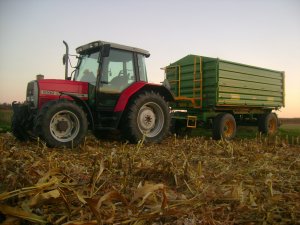 Massey Ferguson 6140 + Metaltech DB1200