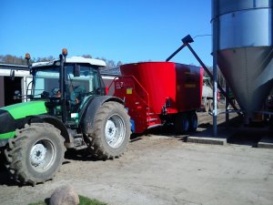 Deutz-Fahr Agrofarm 420 & Sano Dou  20m3