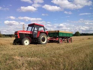 Zetor 8011 + przyczepa