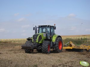 Claas Axion 840 + Agrisem International