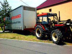 Zetor 7340 + przyczepa