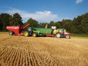 John Deere 8360 R + Horsch Titan 34 UW