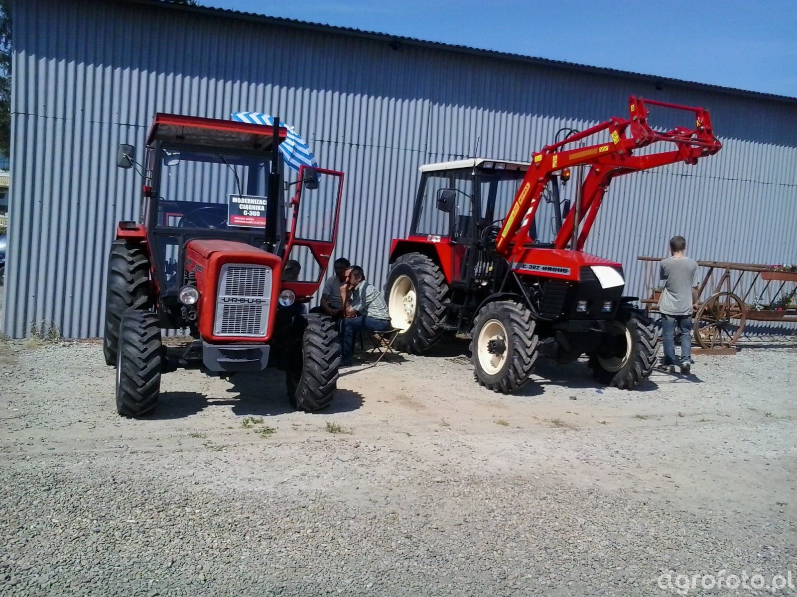 Obraz Traktor Ursus C 360 3p 4x4 I C 360 4x4 Galeria Rolnicza Agrofoto