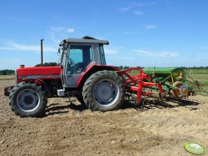 Massey Ferguson 3095 i Agro-Masz & Amazone D7 Super S