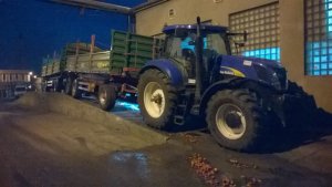 New Holland T7050 & 2x Metal Tech DB 20000