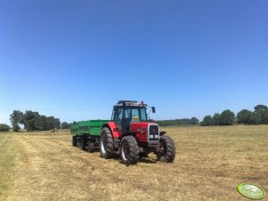 Massey Ferguson 8130 i Przyczepy