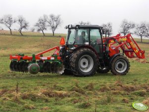 Massey Ferguson 3635 & UNIA Cut L