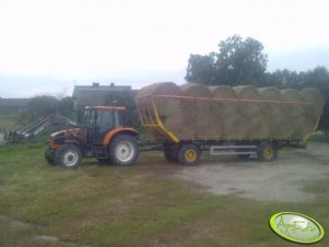 Renault Ares 540RZ + laweta