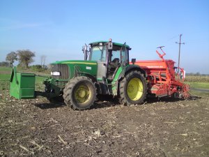 John Deere 6620 + Kuhn Combiliner Integra 3003