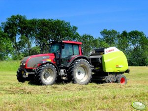 Valtra T171 i Claas Variant 365 RC