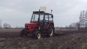 Zetor 7211 + Agregat Uprawowy .