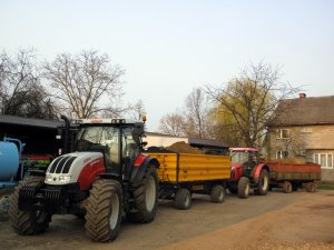 Steyr Profi 6140 i Zetor Forterra 9641