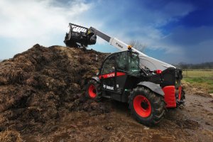 Bobcat Telescopic handler TL470 Farm Bucket Grapple