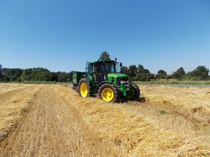 John Deere 6330 + Zasław