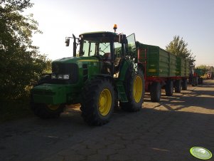 John Deere 6930 + Pronar x2