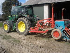 JD 6140R +Zestaw uprawowo siewny!