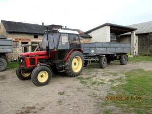 Zetor 7711 i Sanok D-50