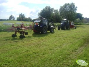 Farmtrac 80 4WD  + Lely Hibiscus 485 P