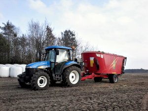 New Holland TD5010+MetalTech WX12