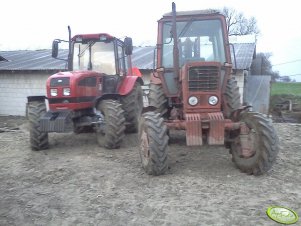 Belarus 1025.3  i MTZ 82