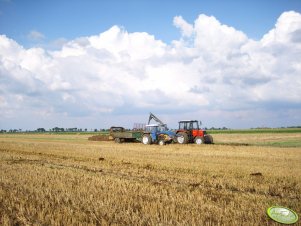 Belarus 820 i cyklop, Ursus C-360 i rozrzutnik 