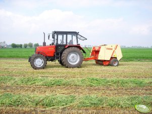 Belarus 820 i Krone KR125 