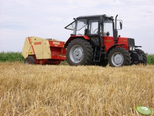 Belarus 820 i Krone KR125