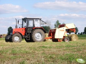 Belarus 820 i Krone KR125