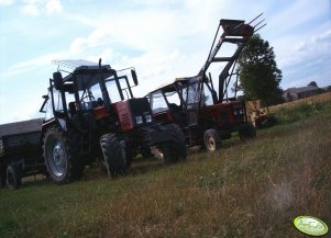 Belarus 820 i Zetor 5211