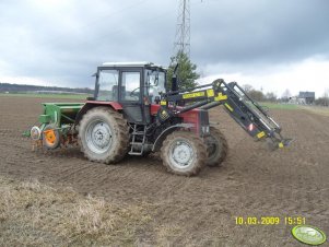 Belarus 892 + Amazone D7