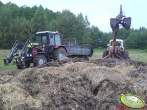 Belarus 892 + Rozrzutnik