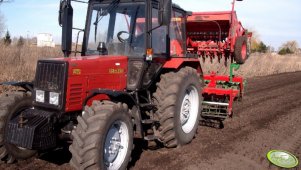 Belarus 952 + Agro-Masz + Famarol 350         