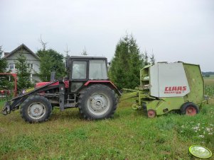 Belarus 952 + Claas 66