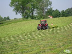 Belarus 952.3 + przetrząsacz Samasz