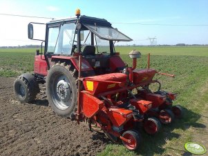 Belarus MTZ 820 + Becker Aeromat II