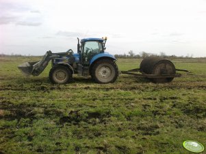 New Holland T6070PC + wał