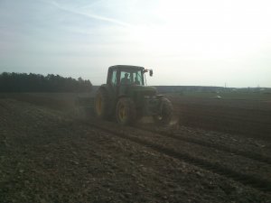 John Deere 6600 + Amazone d7