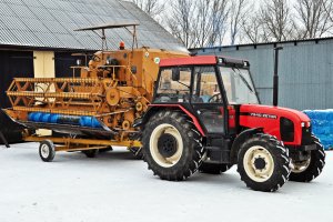 Zetor 7340&Bizon Z056