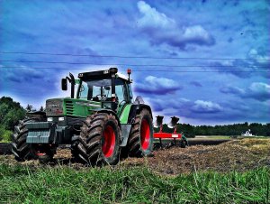 Fendt Favorit 514c & Kverneland LD 100