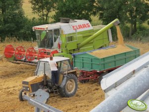 Claas Dominator 98 SL i Ursus 912