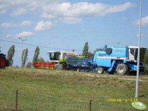 Bizon BS-Z 110 & Claas Medion 310