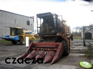 Bizon Rekord Z058 & New Holland TC56